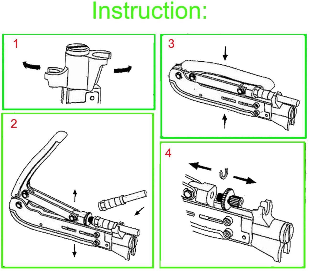 Coaxial Compression Tool Coax Cable Crimper Kit-Knoweasy - knoweasyCrimp Tool