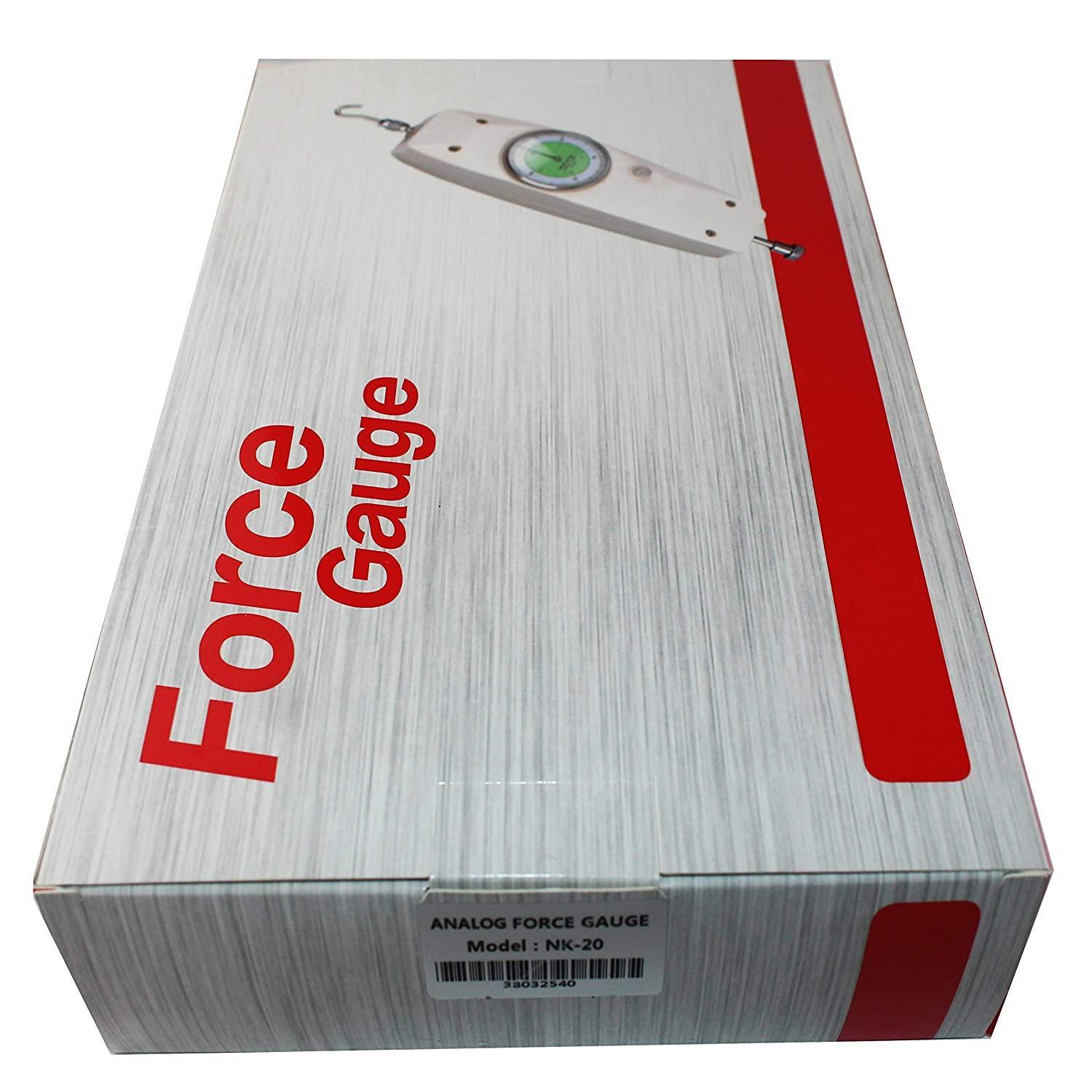 Force Gauge,Knoweasy Mechanical Analog Push Pull Gauge Force Measuring Instrument with Portable Carry Box,Thrust Pressure Meter,Portable Tester High Precision Measuring Instruments - knoweasy