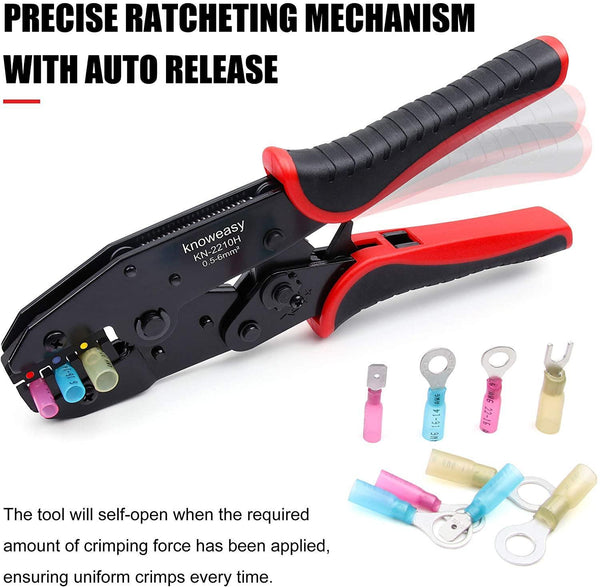 Heat Shrink Crimping Tool Knoweasy Wire Crimper and Wire