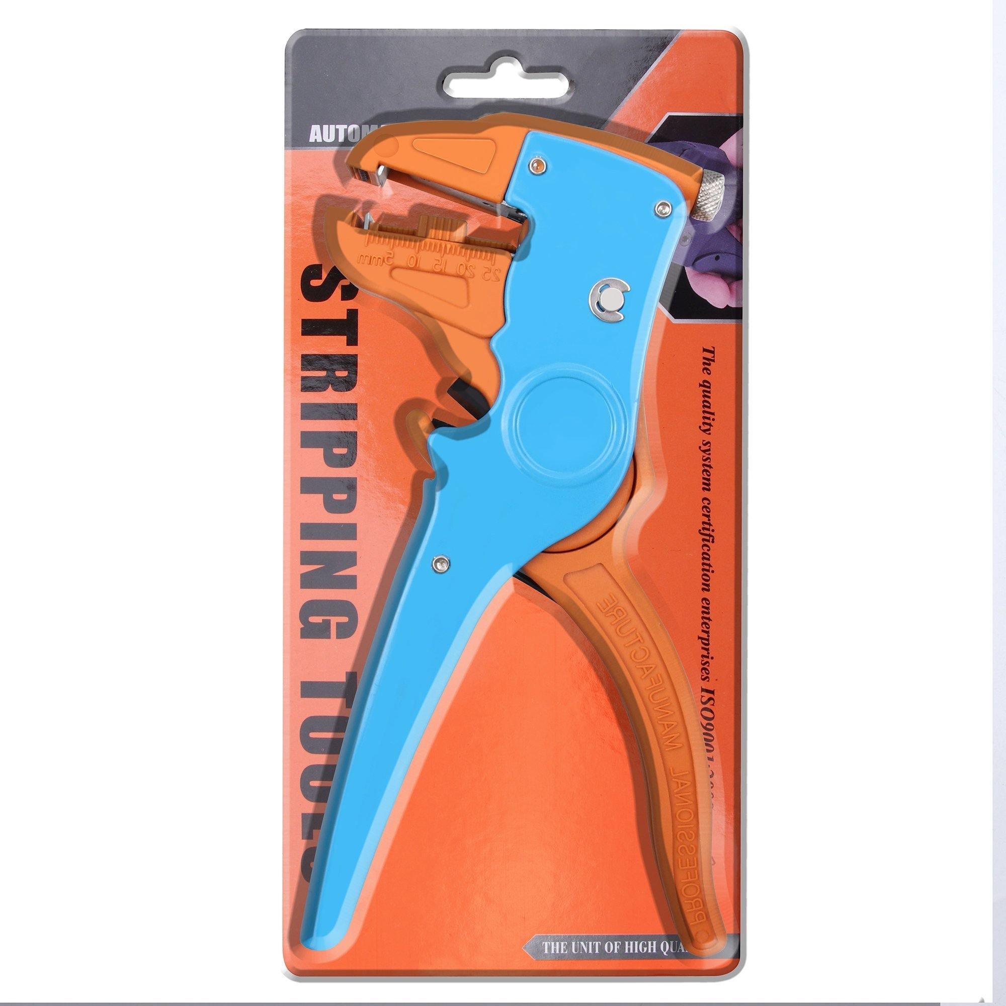 Knoweasy Automatic Wire Stripper and Cutter,Heavy Duty Wire Stripping Tool 2 in 1 for Electronic and Automotive Repair - knoweasy