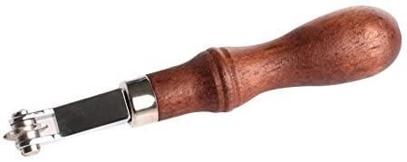 Knoweasy Leather Craft Spacer Set,Leathercraft Tool System Embossing Leather Work Tools,DIY Leather Craft Design Punch Tool with Four Wheels - knoweasy