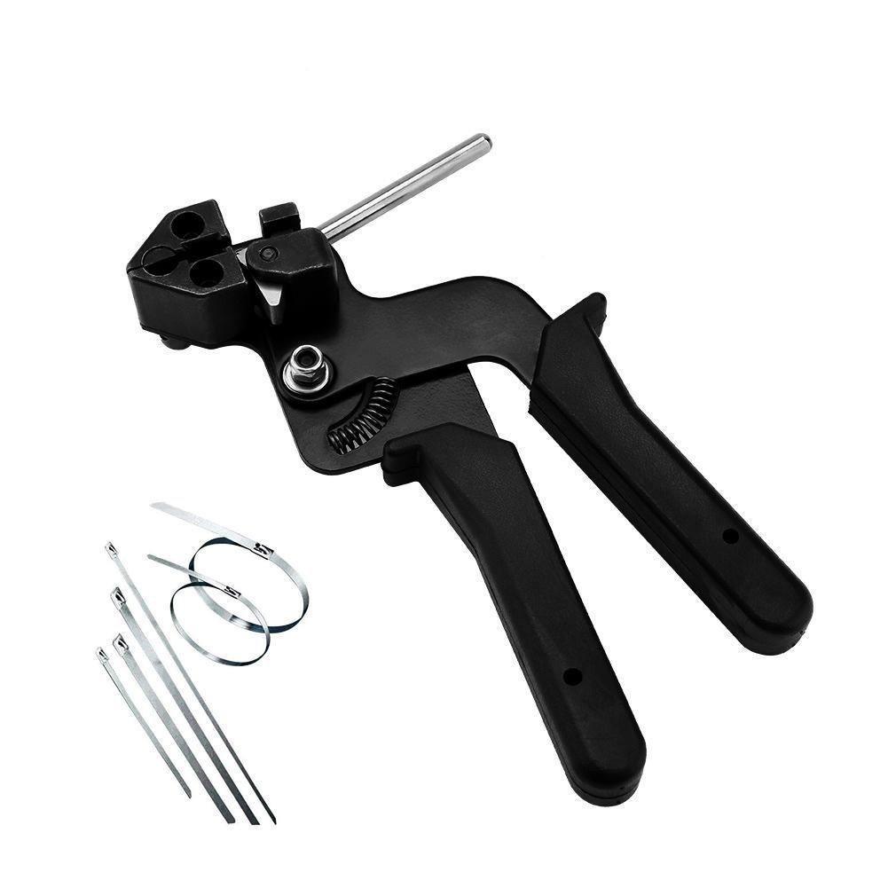 Knoweasy Stainless Steel Cable Tie Gun and Zip Tie Tool,Cable Tie Tool for Stainless Steel Cable Ties - knoweasy