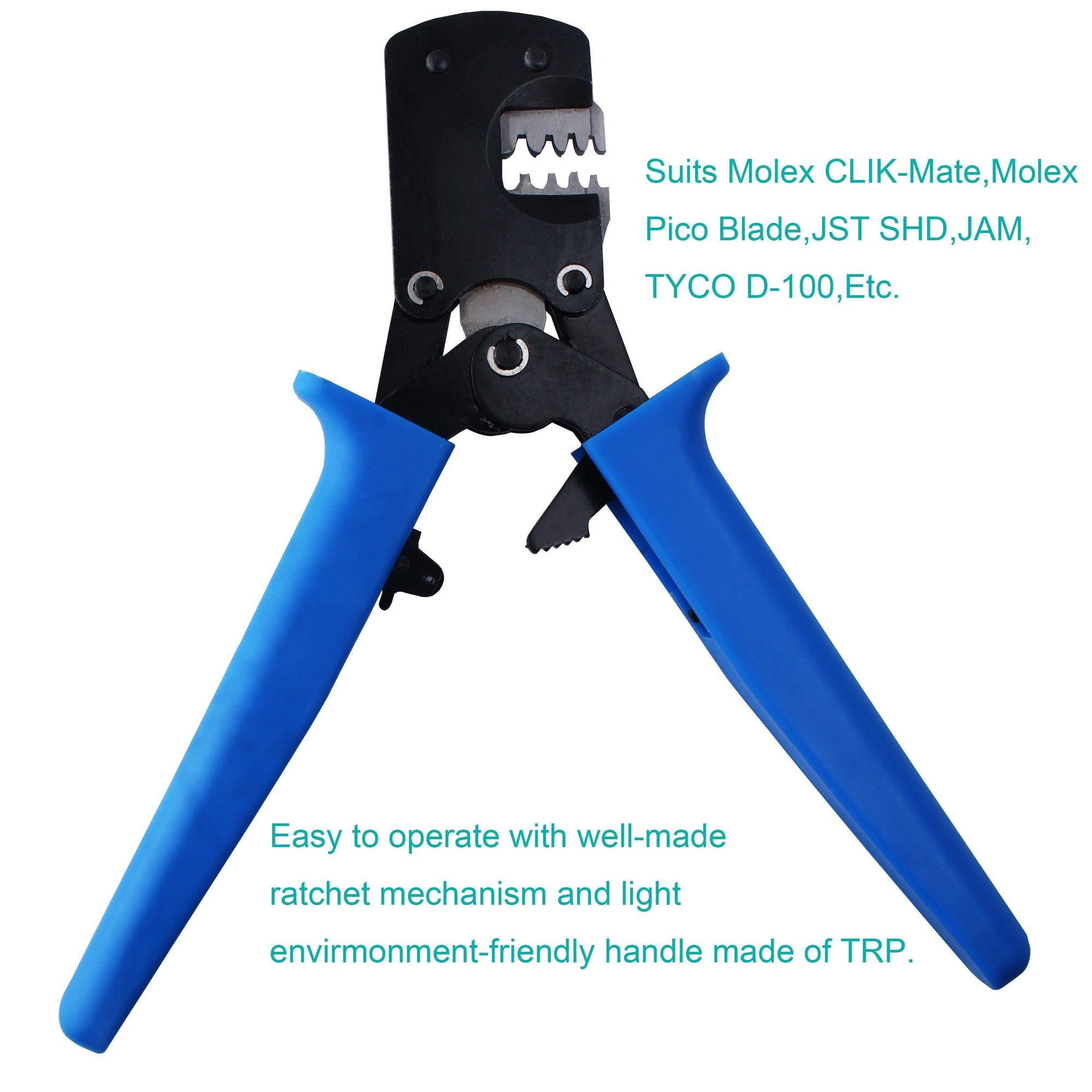 Micro Connector Pin Crimping Tool,Knoweasy Pin Crimper and Jst Crimp for D-Sub,Open Barrel suits Molex,JST,JAE,32-20AWG /0.03-0.52mm² - knoweasy