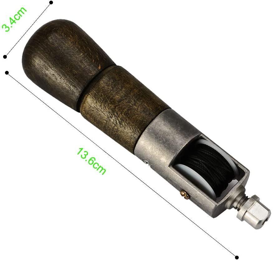 Sewing Awl Kit,Knoweasy Handmade Leather Sewing Machine,Fabric Sewing Awl and Fabric Leather Craft Tool - knoweasy