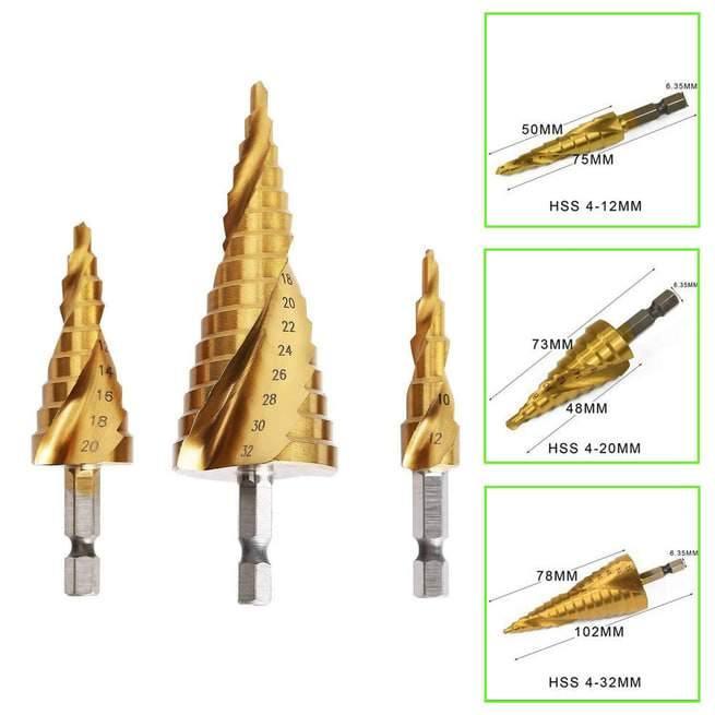 Step Drill Bit,Knoweasy