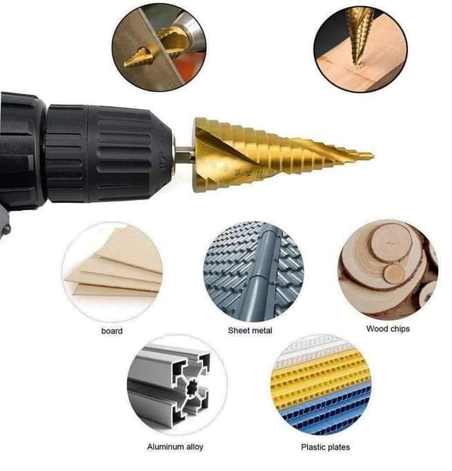Step Drill Bit,Knoweasy