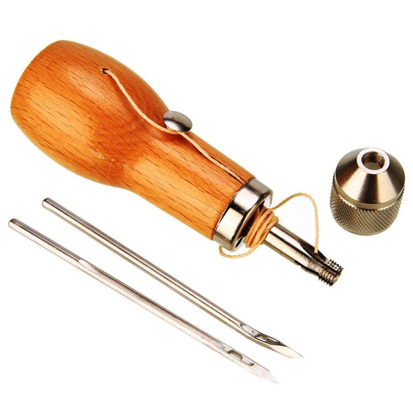 Stitcher Sewing Awl,Knoweasy Sewing Awl Tool Kit for Leather Sail and  Canvas Heavy Repair