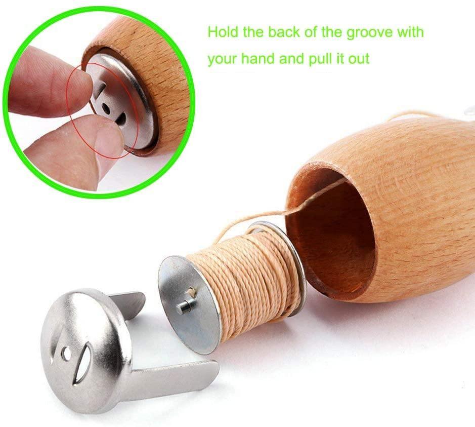 Stitcher Sewing Awl,Knoweasy Sewing Awl Tool Kit for Leather Sail and Canvas Heavy Repair - knoweasy