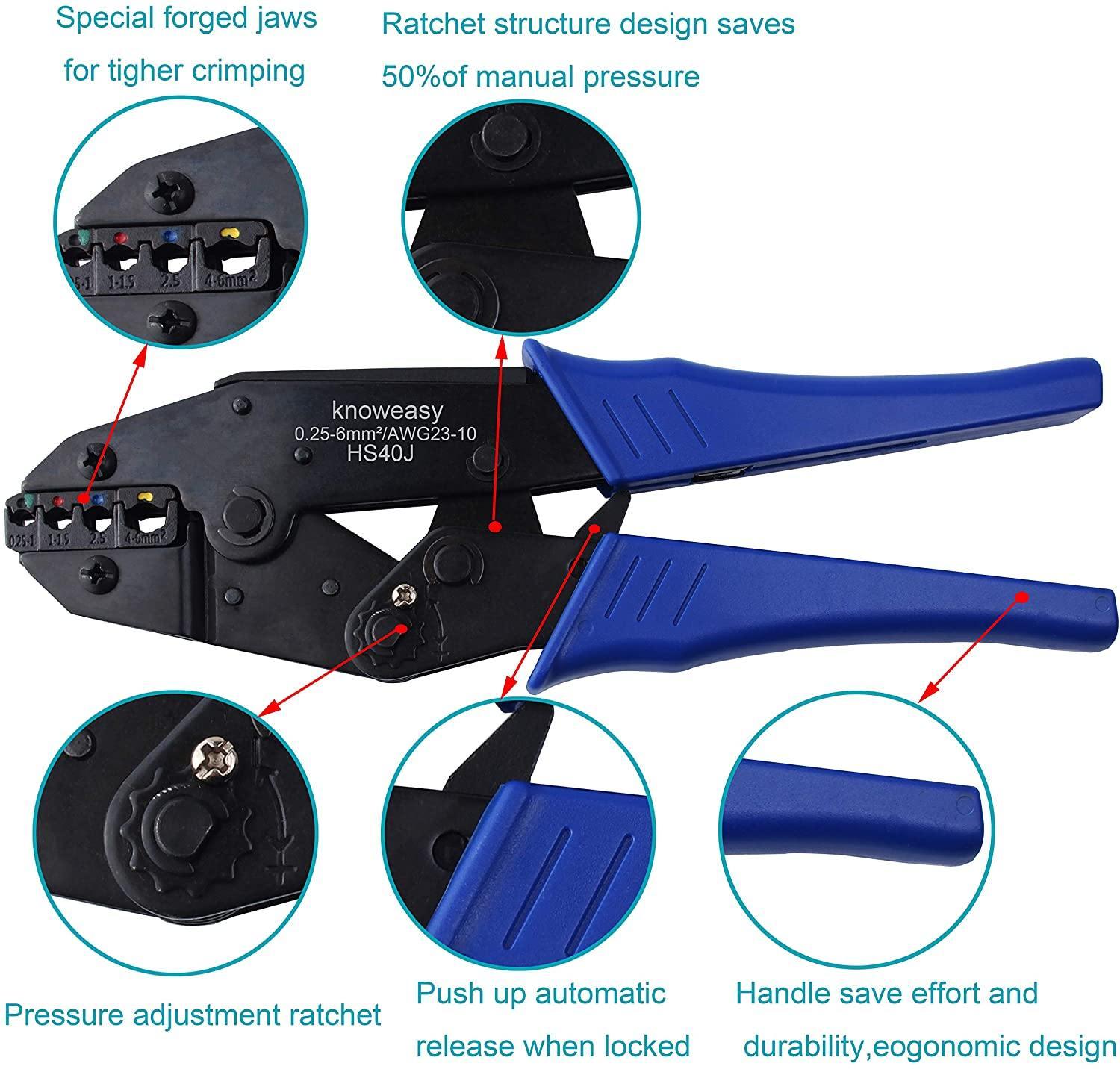 Wire Terminals Crimper Kit