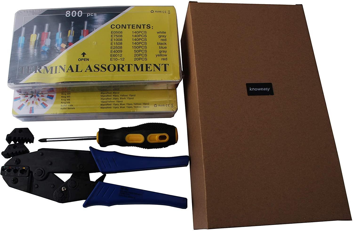 Wire Terminals Crimper Kit