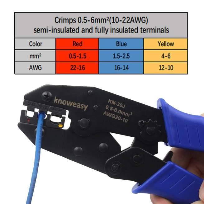 Wire Terminals Crimper Kit