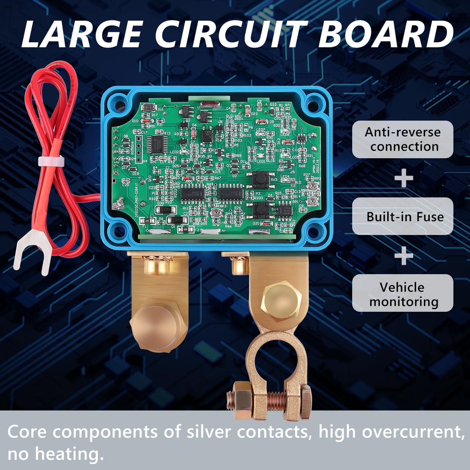 Knoweasy 12V 240A Remote Battery Kill Switch