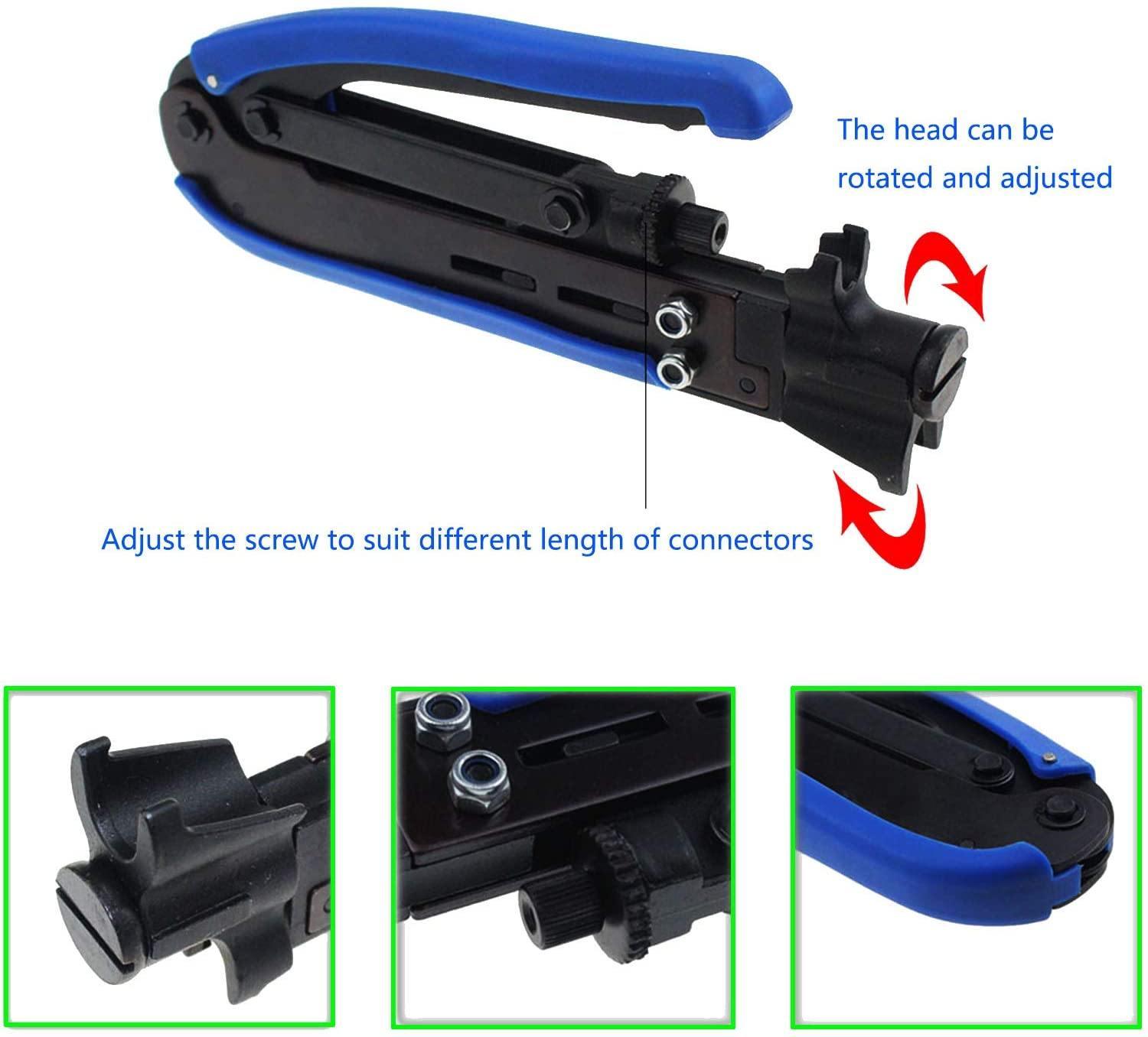 Coax Cable Crimper Kit-Knoweasy - knoweasyCrimp Tool