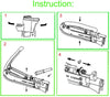 Coaxial Compression Tool Coax Cable Crimper Kit-Knoweasy - knoweasyCrimp Tool