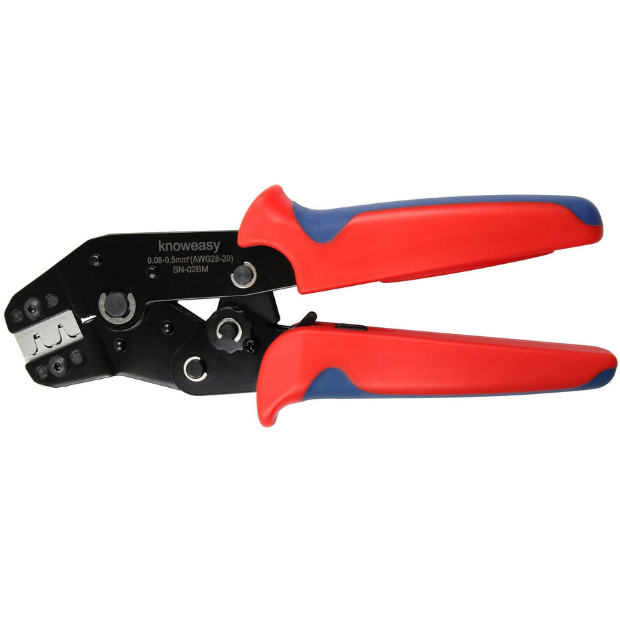 Dupont Crimping Tool,Knoweasy Pin Crimper and Dupont Crimper for Dupont D-Sub Terminals AWG 28-20/0.08-0. 5mm² - knoweasy