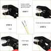 Dupont Crimping Tool,Knoweasy Pin Crimper and Dupont Crimper for Dupont D-Sub Terminals AWG 28-20/0.08-0. 5mm² - knoweasy