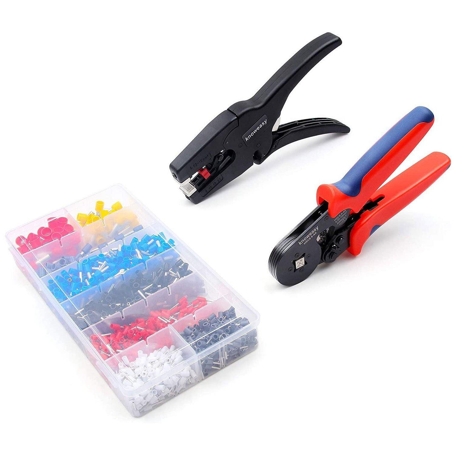 6-25mm² Crimping Tool Ratchet Crimper Cable Wire Terminals Electrical Plier