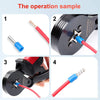 Ferrule Crimping Tool,Knoweasy Terminal Crimping Tool and Wire Ferrule Crimper Used for 0.25-6.0mm²/AWG23-10 - knoweasy
