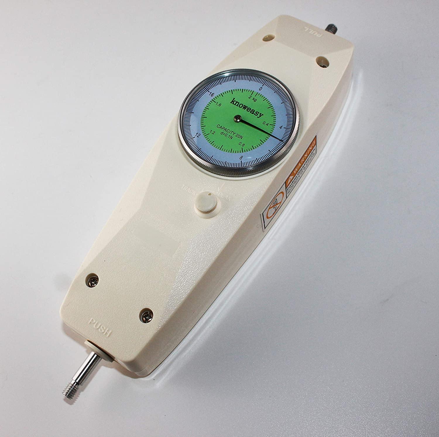 Force Gauge,Knoweasy Mechanical Analog Push Pull Gauge Force Measuring ...