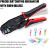 Heat Shrink Crimping Tool,Knoweasy Wire Crimper and Wire Crimping Tool for Heat Shrink Connectors and Insulated Nylon Connectors or Wire Connectors - knoweasyCrimp Tool