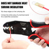 Heat Shrink Crimping Tool,Knoweasy Wire Crimper and Wire Crimping Tool for Heat Shrink Connectors and Insulated Nylon Connectors or Wire Connectors - knoweasyCrimp Tool