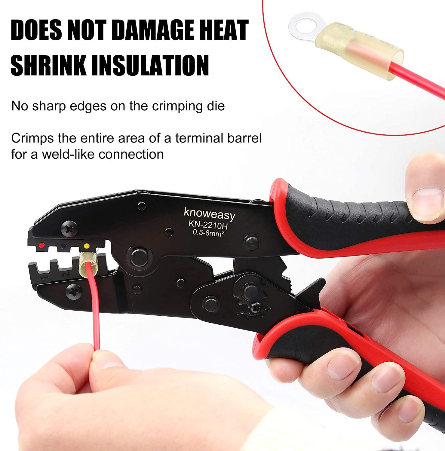 Crimping tool for heat shrink connectors new arrivals