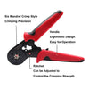 Hexagonal Crimper for 23-10 AWG/0.25-6 mm² Cable End Sleeves - knoweasyCrimp Tool