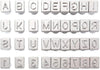 Knoweasy 6mm Steel Punch Alphabet Letter Number Leather Stamper Set,Letter Number Leather Stamper Punching Tool for DIY Leather Craft Printing - knoweasy