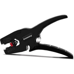 Knoweasy Automatic Wire Stripper and Cutter Heavy Duty Wire Stripping Tool 2 in 1 for Wire Stripping Cutting 5 20mm 0.25 0.75inches