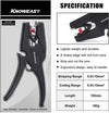 Knoweasy Automatic Wire Stripper and Cutter,Heavy Duty Wire Stripping Tool 2 in 1 for Wire Stripping,Cutting 5-20mm/(0.25-0.75inches)