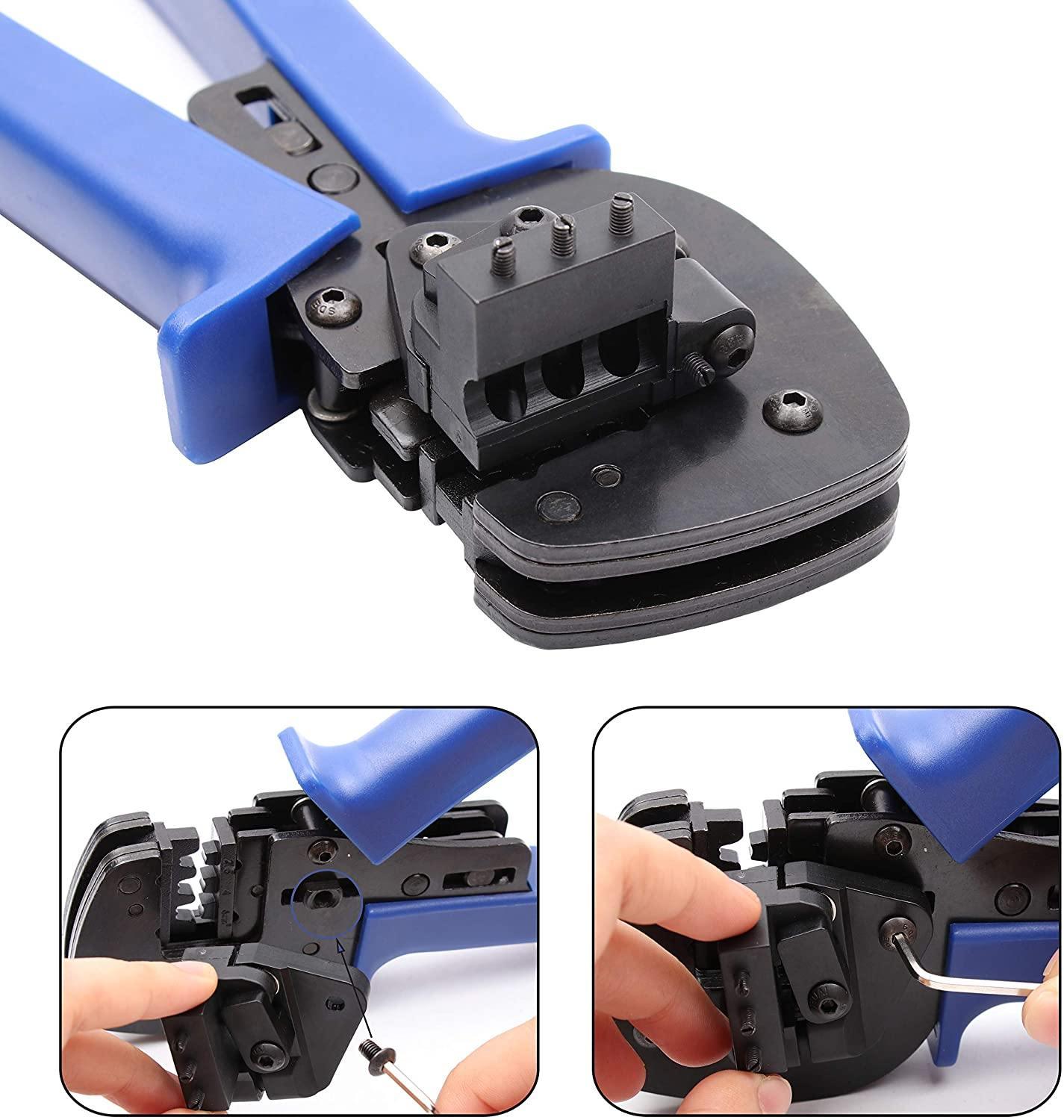 Knoweasy Solar Crimp Tool,Solar Crimper and Solar Crimping Tool for 2,5,4,6mm² Solar Connector Cable - knoweasyCrimp Tool