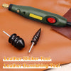 Leather Burnisher,Knoweasy Leather Slicker Tool and Leather Burnishing Tool,Pointed Tip Leather Slicker for Dremel Rotary Tools - knoweasy