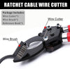 Ratchet Cable Cutter-Heavy Wire Cutter Up to 600 MCM-Knoweasy - knoweasyCrimp Tool