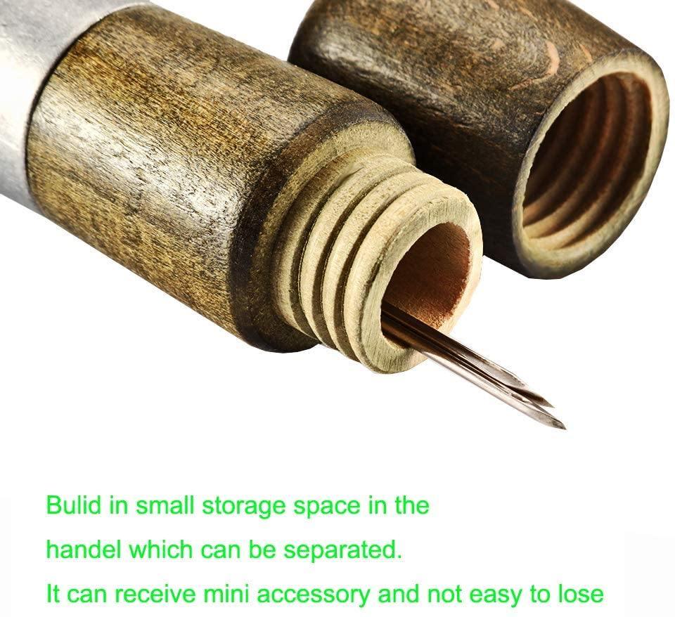 Sewing Awl Kit,Knoweasy Handmade Leather Sewing Machine,Fabric Sewing Awl and Fabric Leather Craft Tool - knoweasy