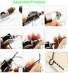 Sewing Awl Kit,Knoweasy Handmade Leather Sewing Machine,Fabric Sewing Awl and Fabric Leather Craft Tool - knoweasy