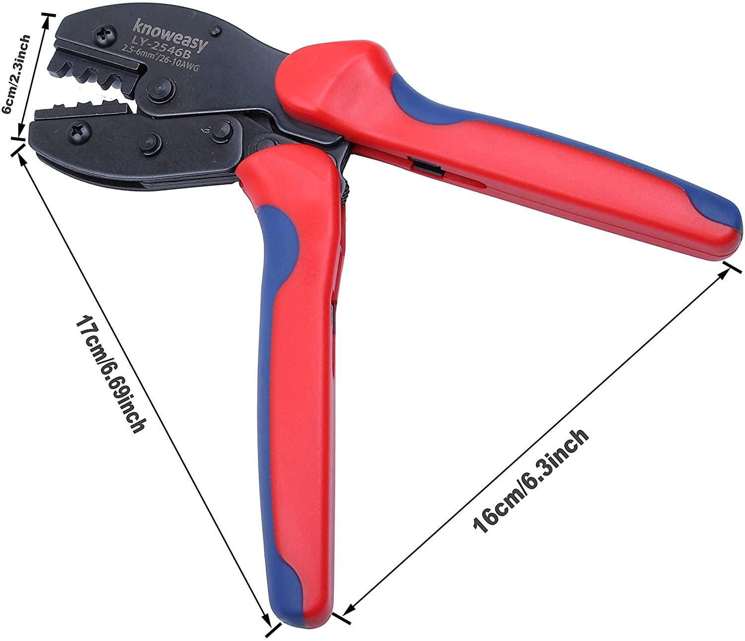 Solar Crimping Tool for 2.5/4/6mm² (AWG14/12/10) Solar Panel PV Cables-Knoweasy - knoweasyCrimp Tool