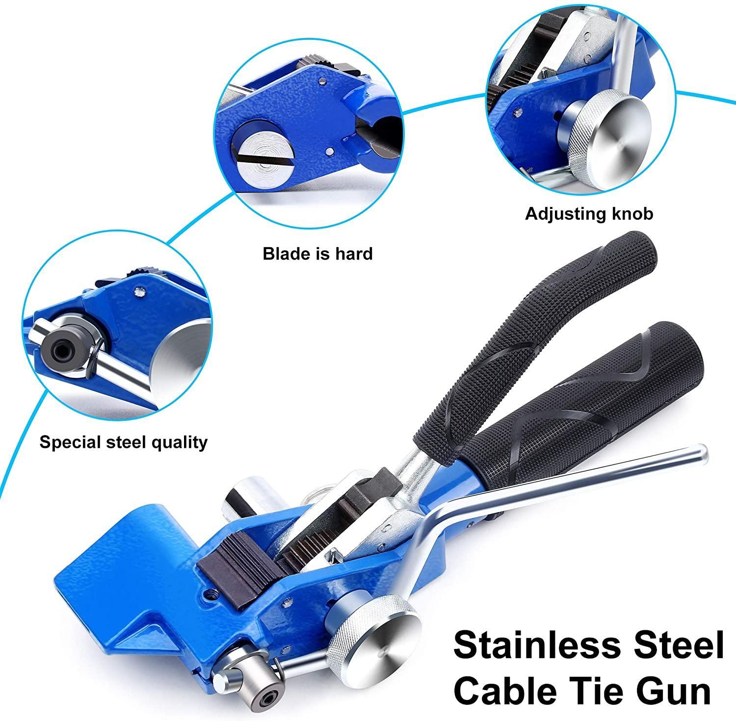 Stainless Steel Cable Tie Gun-Knoweasy - knoweasycable tie gun