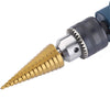 Step Drill Bit,Knoweasy 3Pcs High-Speed Steel Step Drill Set,4-12mm/4-20mm/4-32mm Drill Bits Set,Used for Drilling Plate Aluminum Metal Wood Hole, Large Hole Drill Suitable for DIY Lovers - knoweasy
