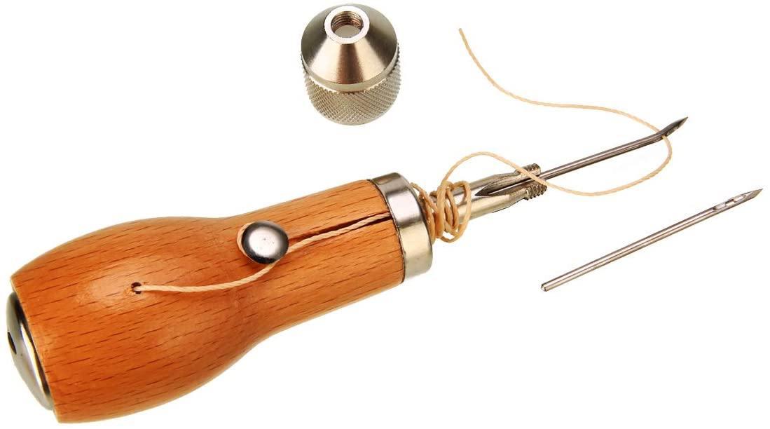 Stitching Speedy Stitcher Sewing Awl Needle Tool Kit for Leather Sail &  Canvas