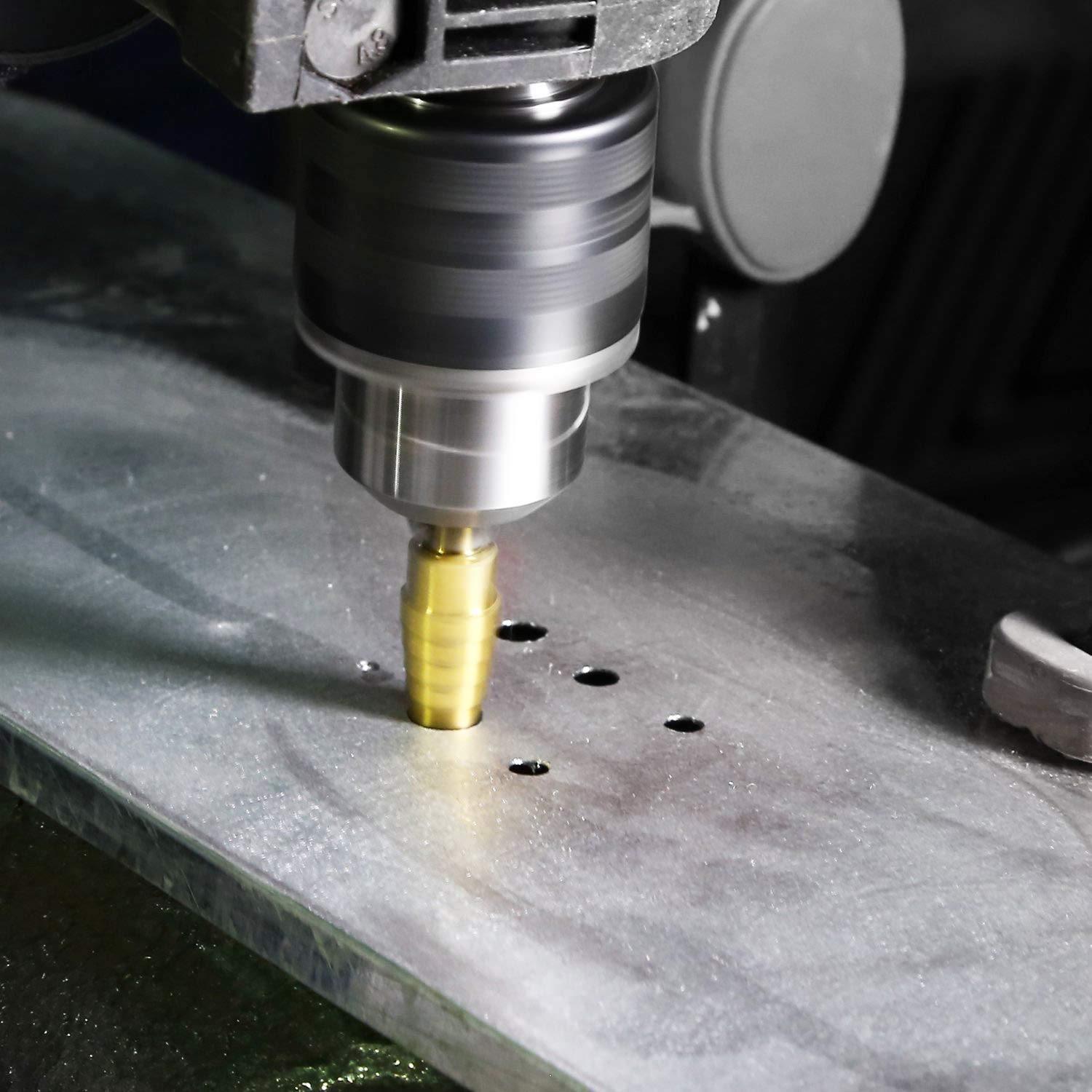 Triangular Handle Step Drill,Knoweasy 3pcs HSS Titanium Coated Step Drill Bit for Metal/Wood Drilling Hole,28 Sizes of Multiple Hole Stepped Up Bits - knoweasy