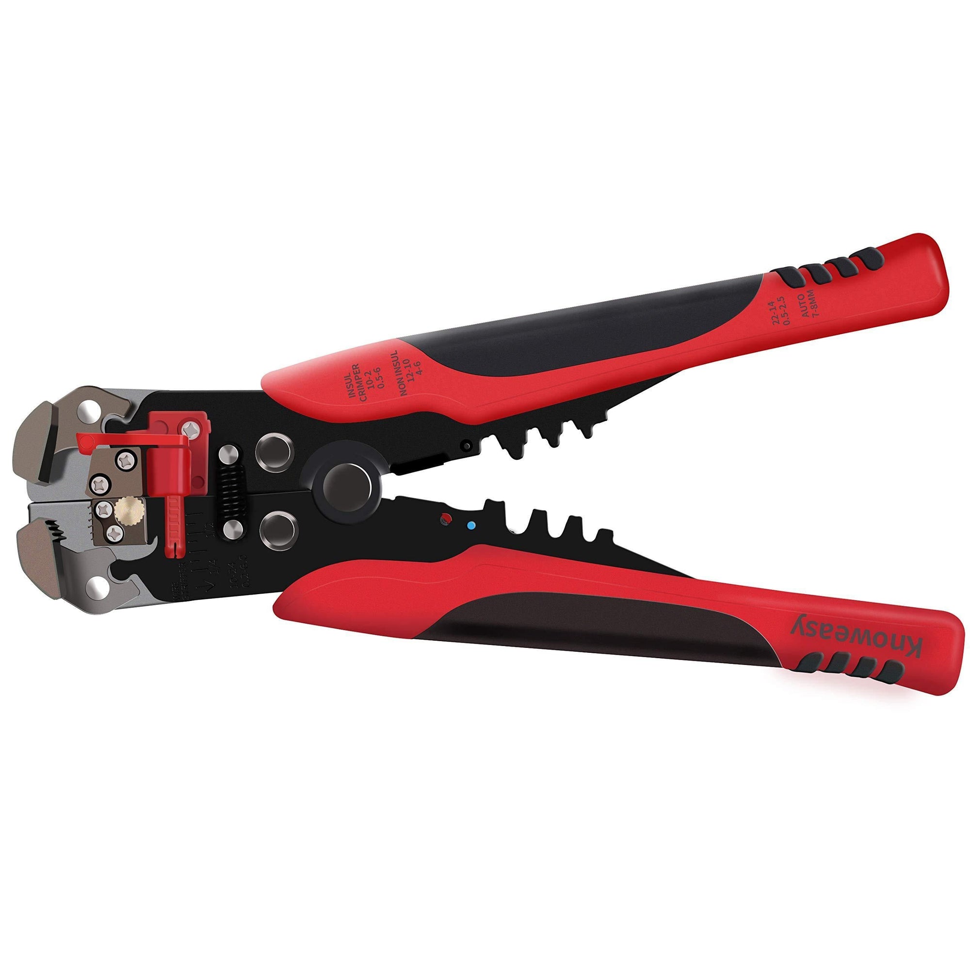 Wire Stripper,Knoweasy 8 Inches Wire Stripping Tool and Automatic Strippers  for 10-24 AWG