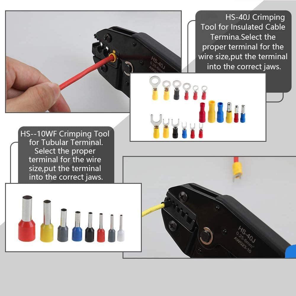 Wire Terminals Crimper Kit