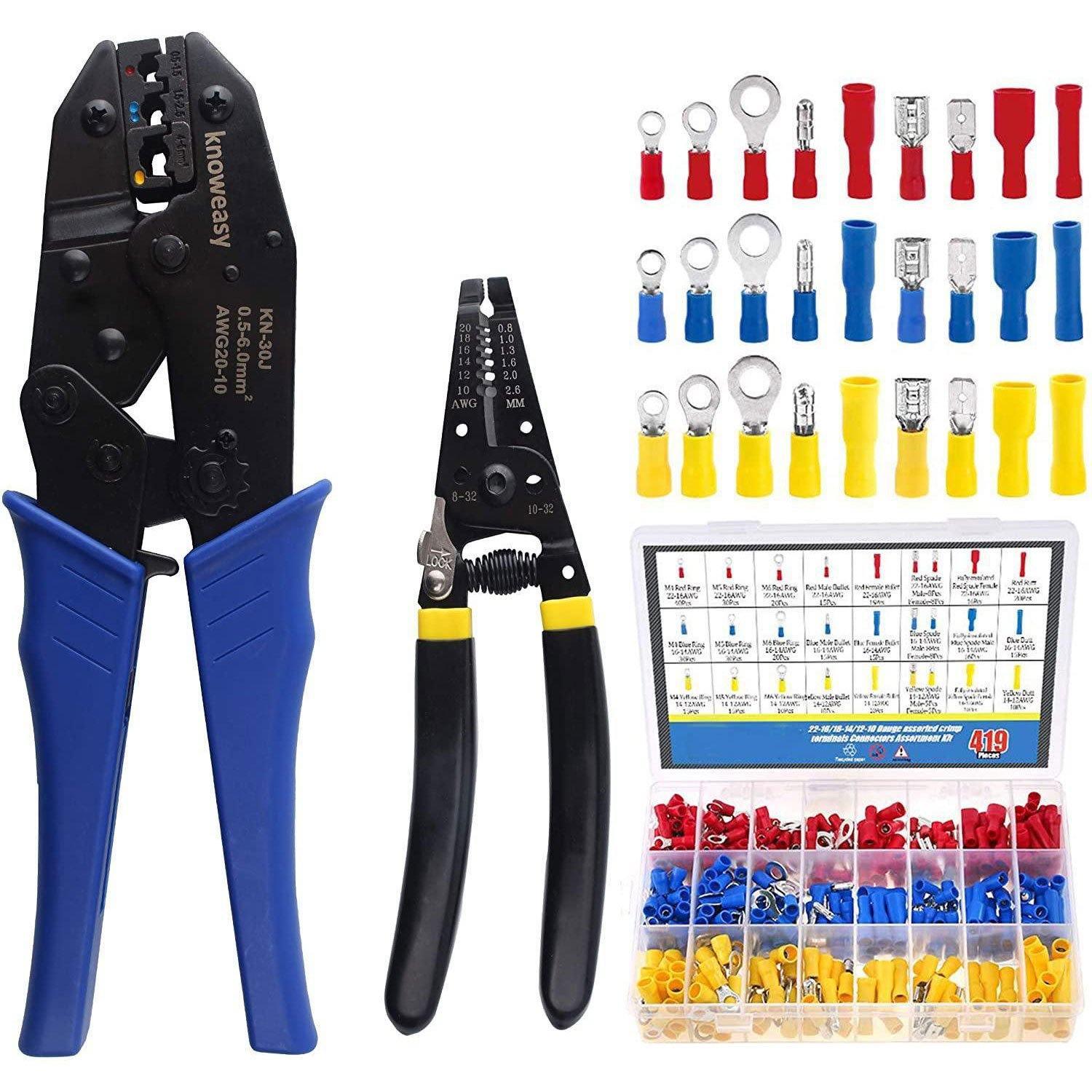 Wire Terminals Crimper Kit