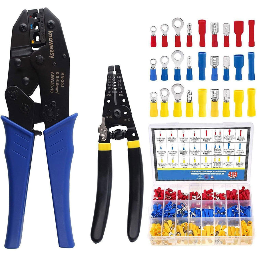 Wire Terminals Crimper Kit