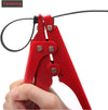 Zip Tie Tool,Knoweasy Cable Tie Gun and Tensioning and Cutting Tool for Plastic Nylon Cable Tie or Fasteners 0.37 Inches Max Tie Width - knoweasy
